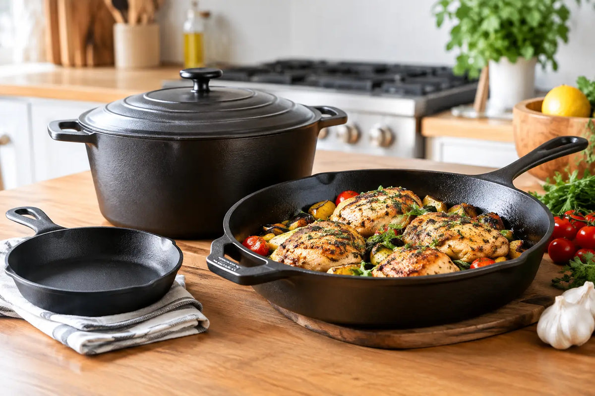 Cast Iron Cookware for Everyday Family Cooking