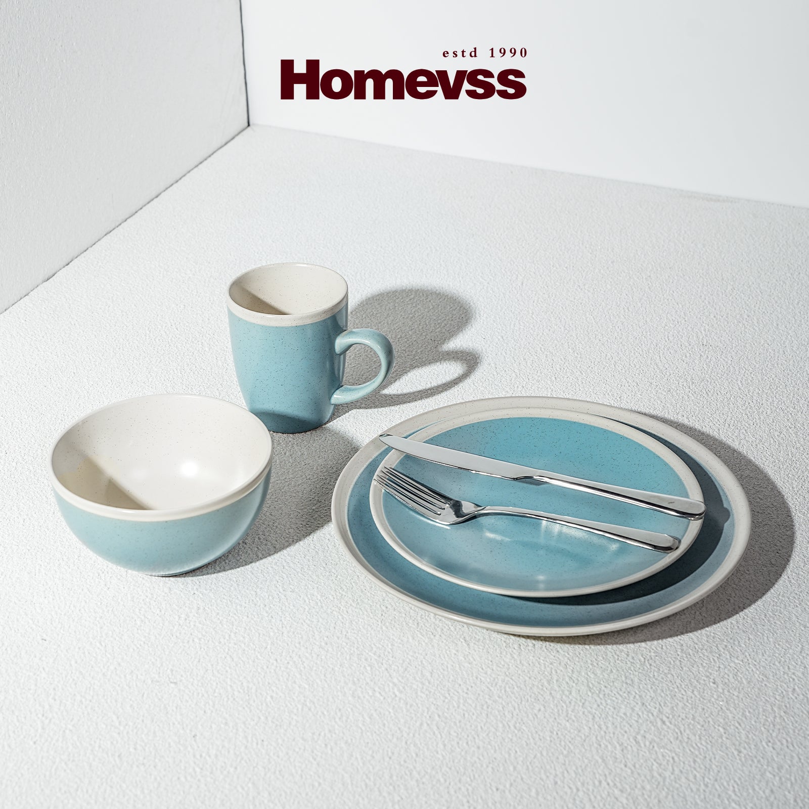 🎃Halloween-Ready🎃 Rock Ridge Speckled Stoneware Dinnerware Set