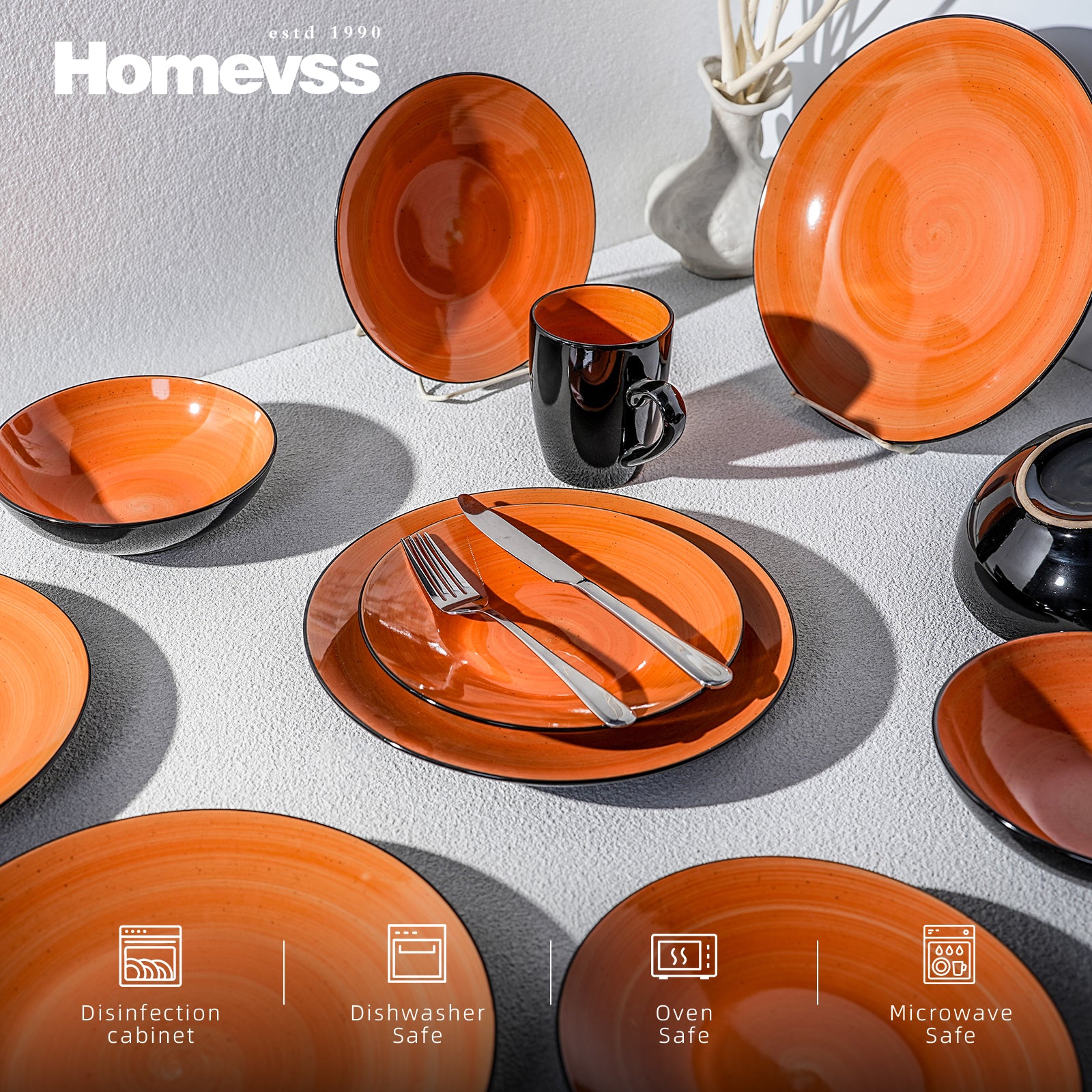 Sonoma Hand-painted Stoneware Dinnerware Set