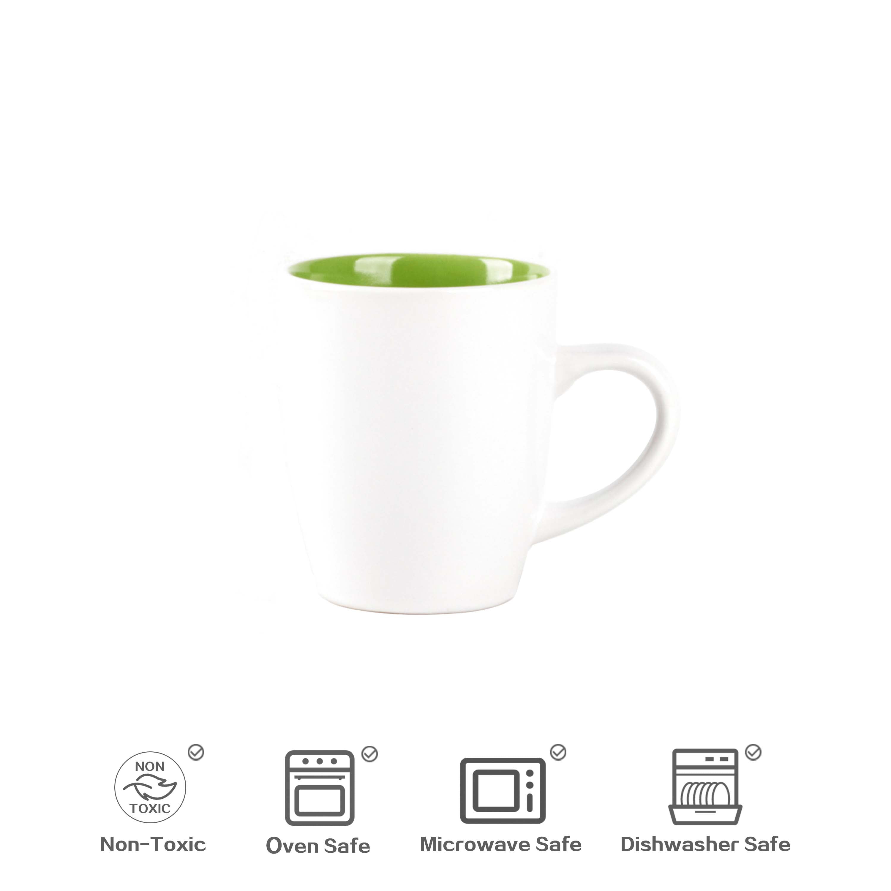 🎃Halloween-Ready🎃Stoneware Coupe Shape Dinnerware Set