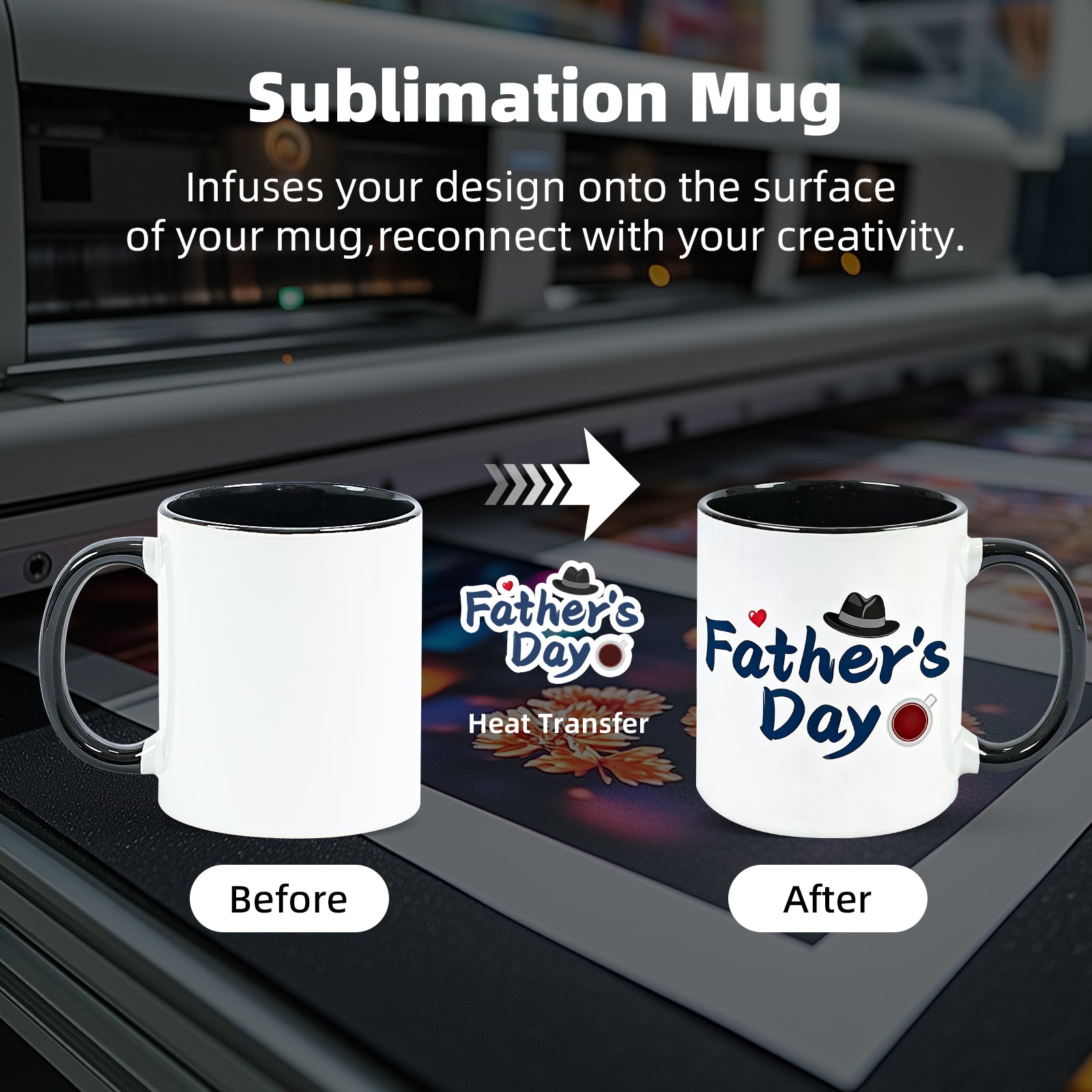 11oz Stoneware Sublimation Mug Blanks
