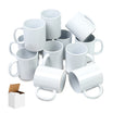 11oz Stoneware Sublimation Mug Blanks, in white gift box