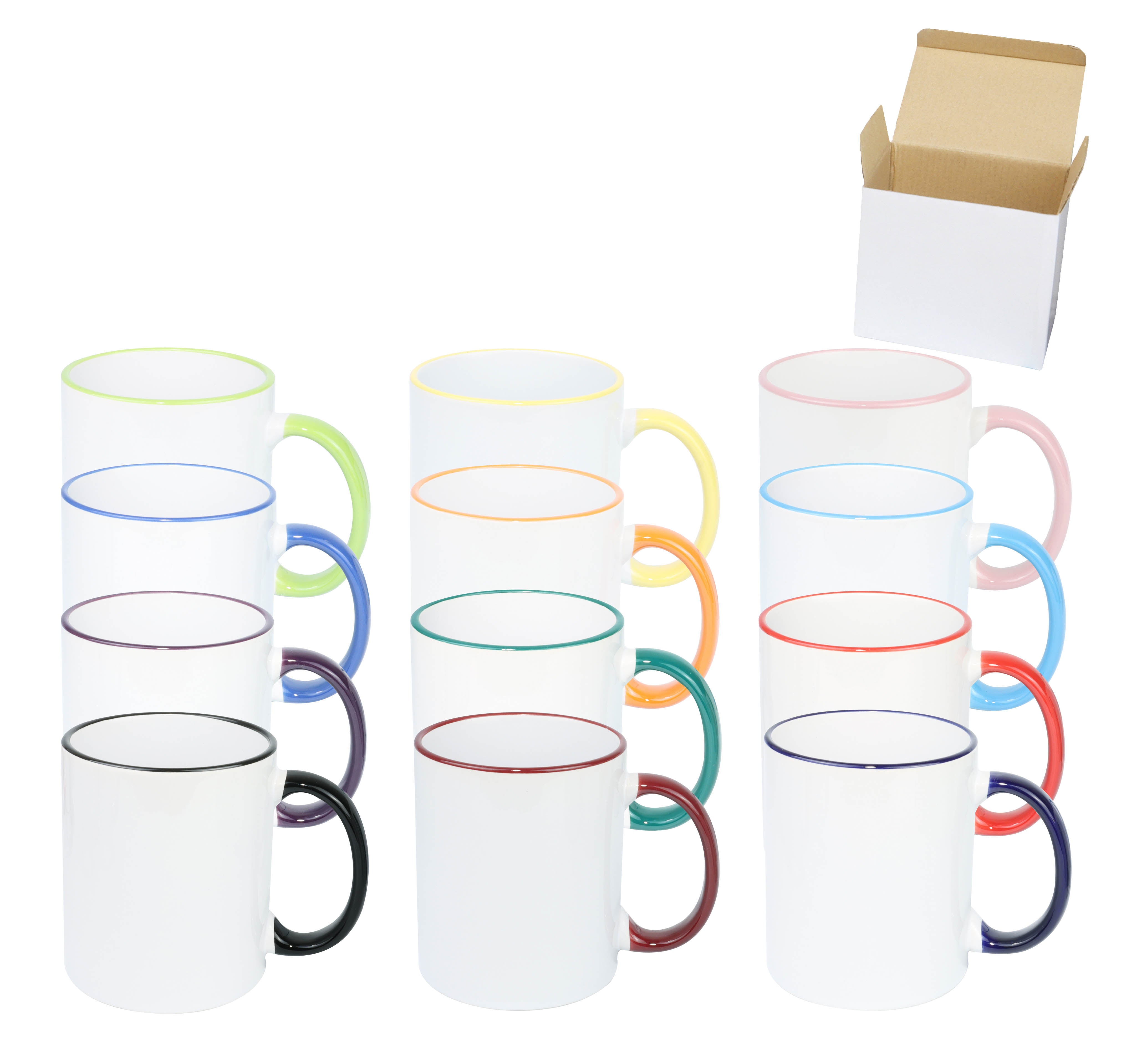 15oz Stoneware Sublimation Mug Blanks