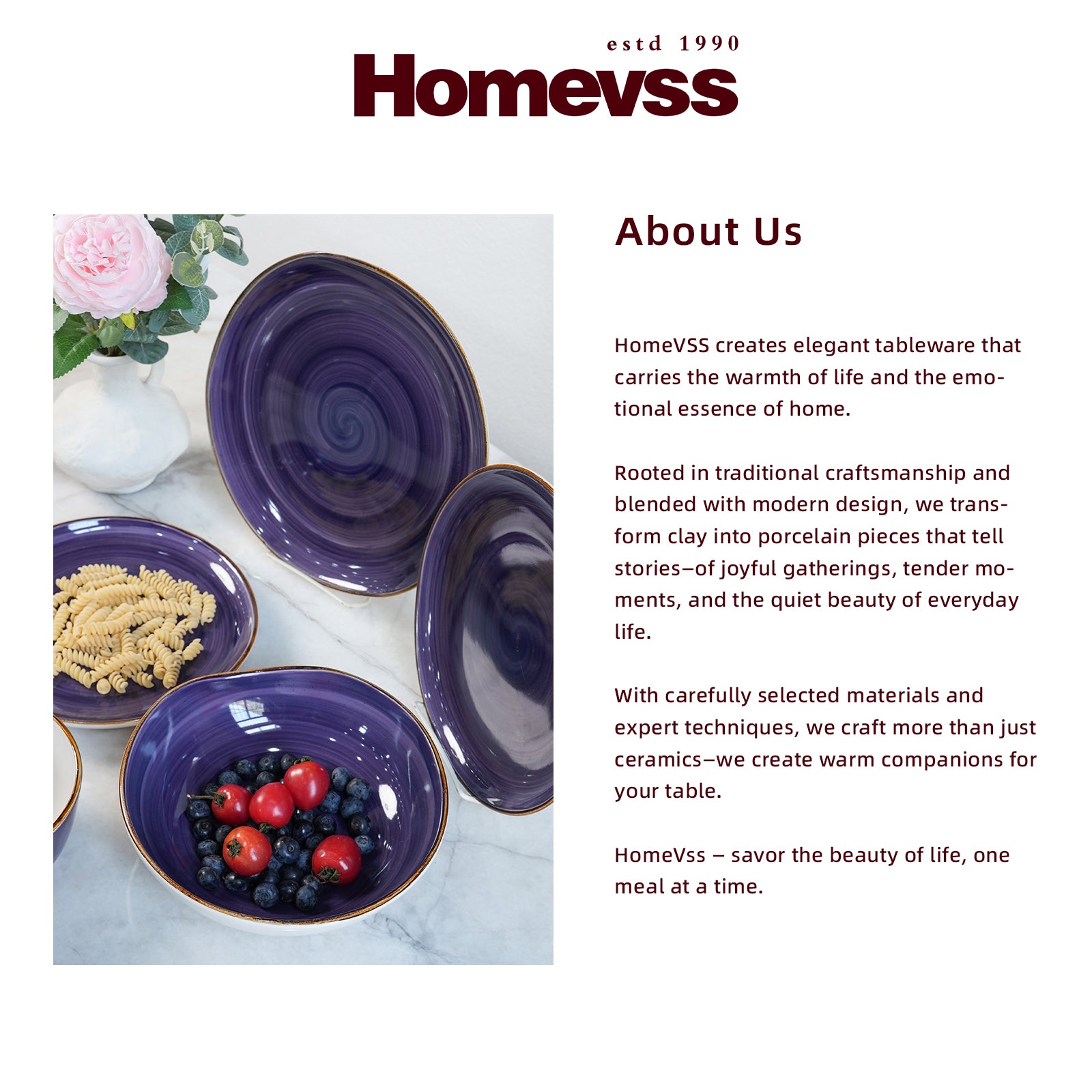 Organic Shape Stoneware Dinnerware Set,HW