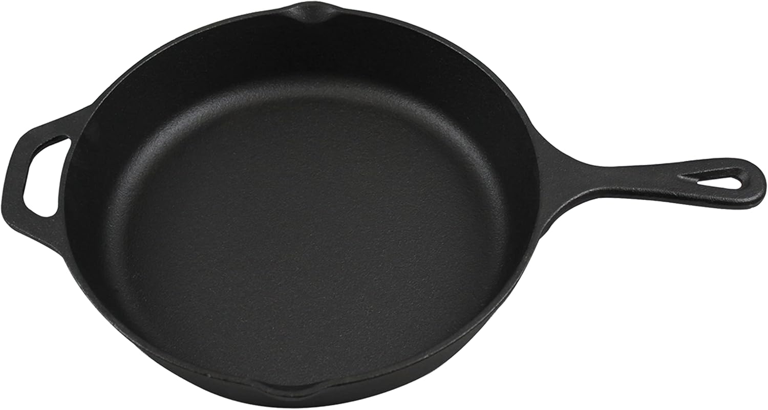 Pre-Seasoned Cast Iron Skillet Set