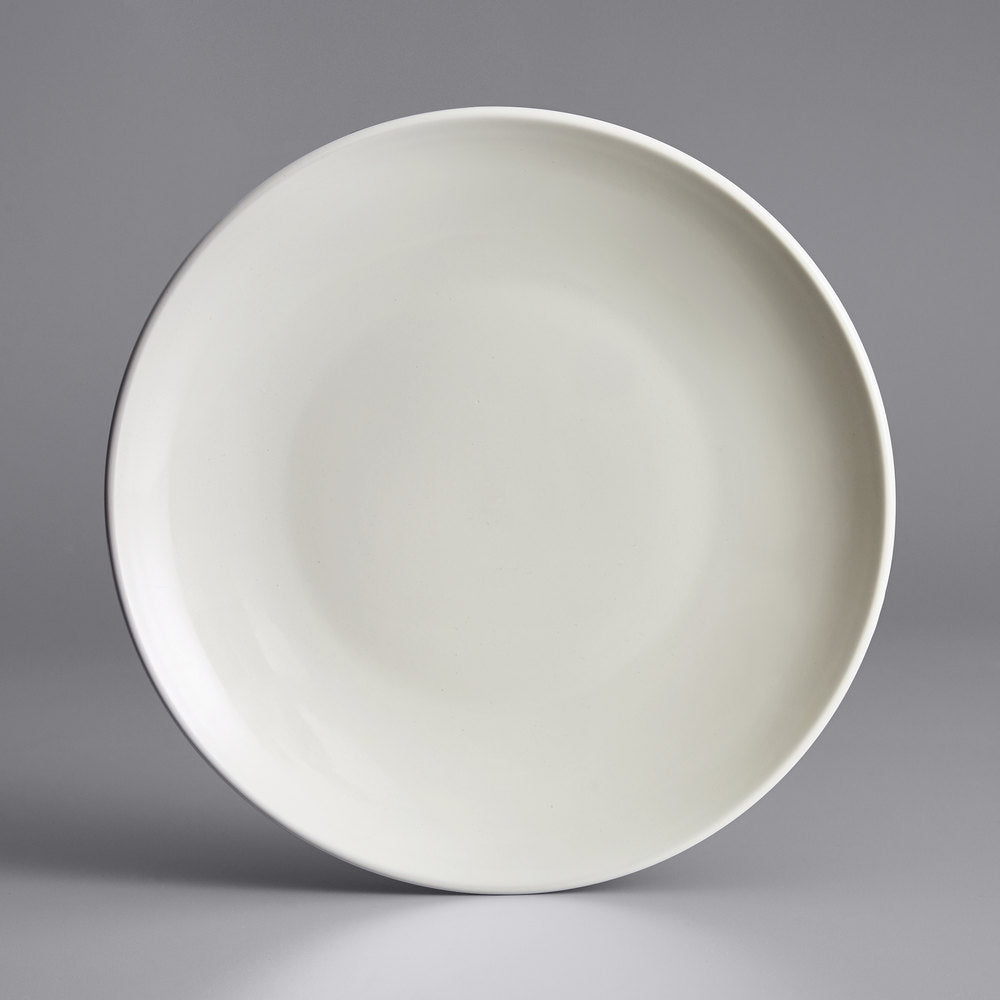 Restaurant Value, Stoneware Coupe Shape Plate
