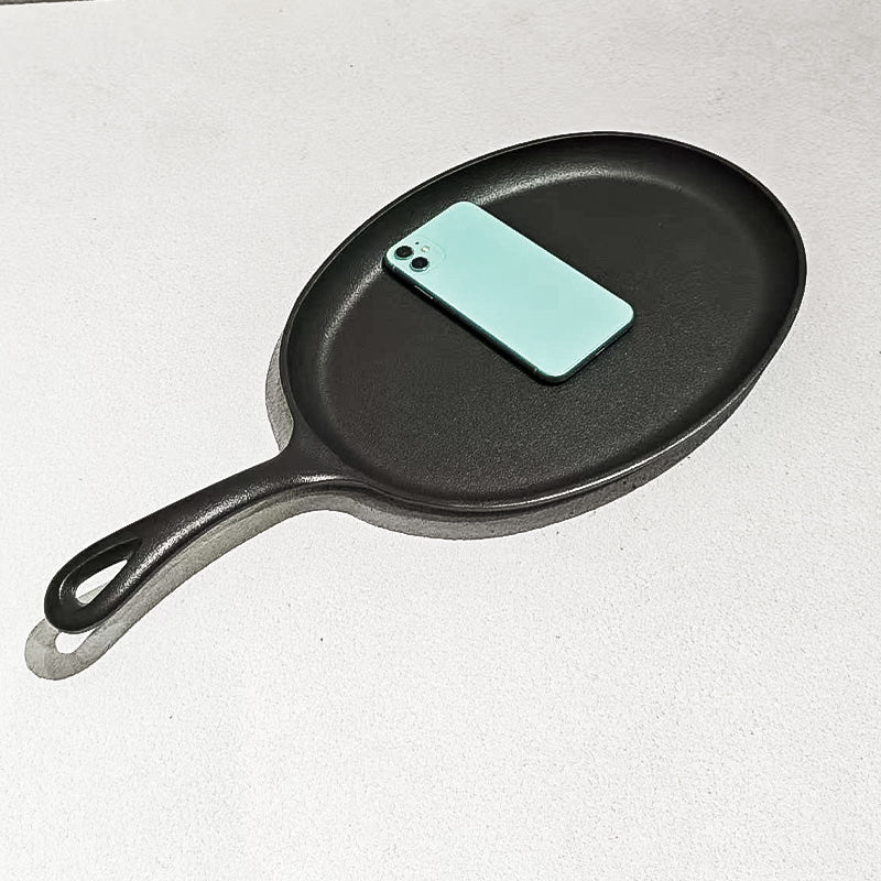 Pre-Seasoned Cast Iron Sizzler Oval