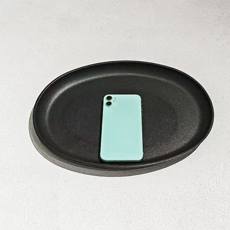 Pre-Seasoned Cast Iron Sizzler Oval