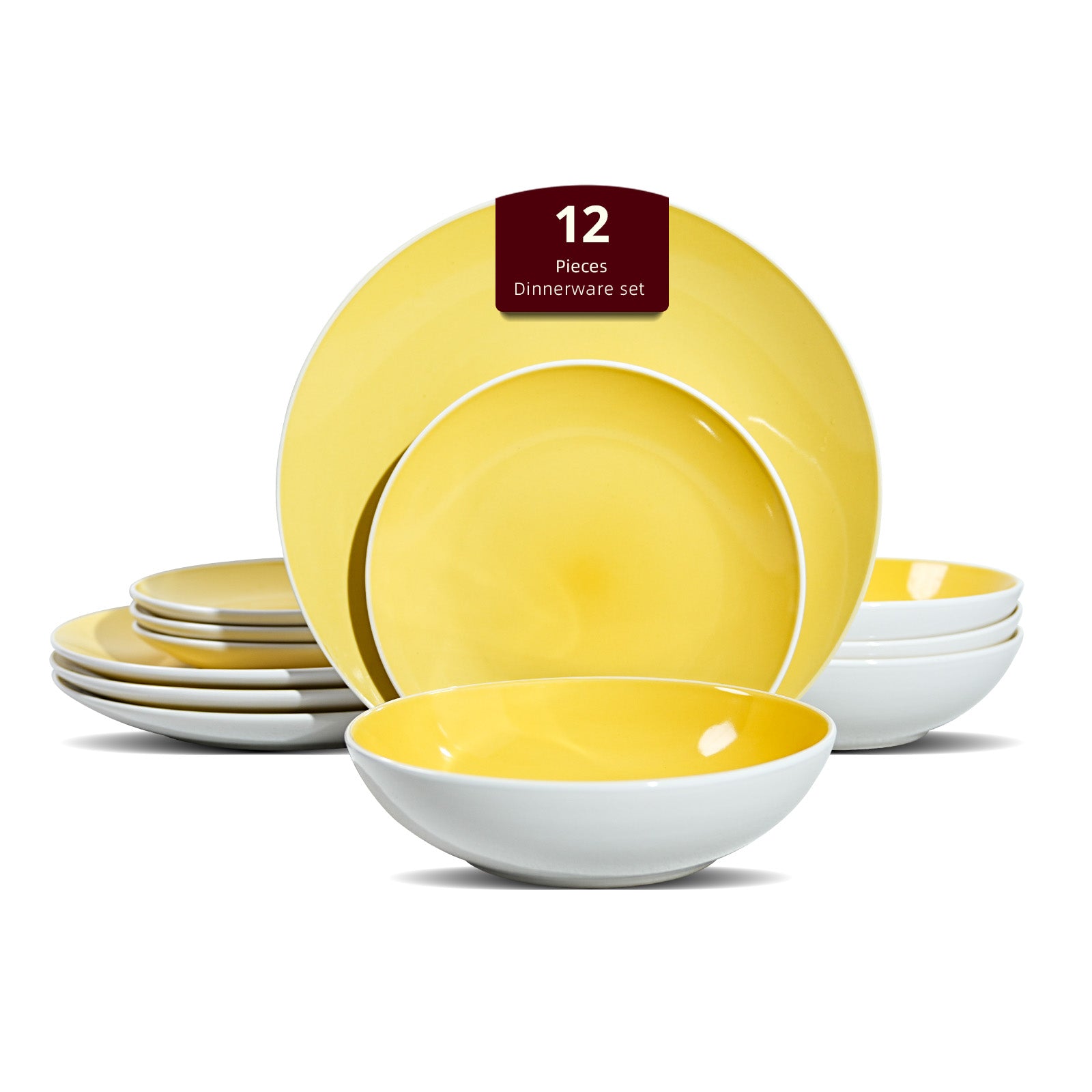 Color Trends Stoneware Dinnerware Set,HW