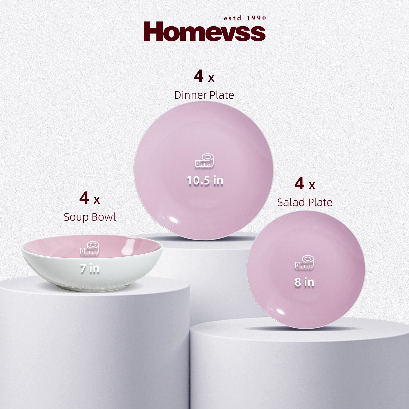 Color Trends Stoneware Dinnerware Set,HW