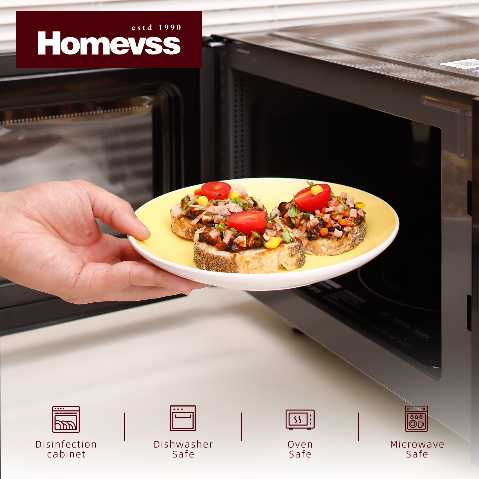 Stoneware Coupe Shape Dinnerware Set