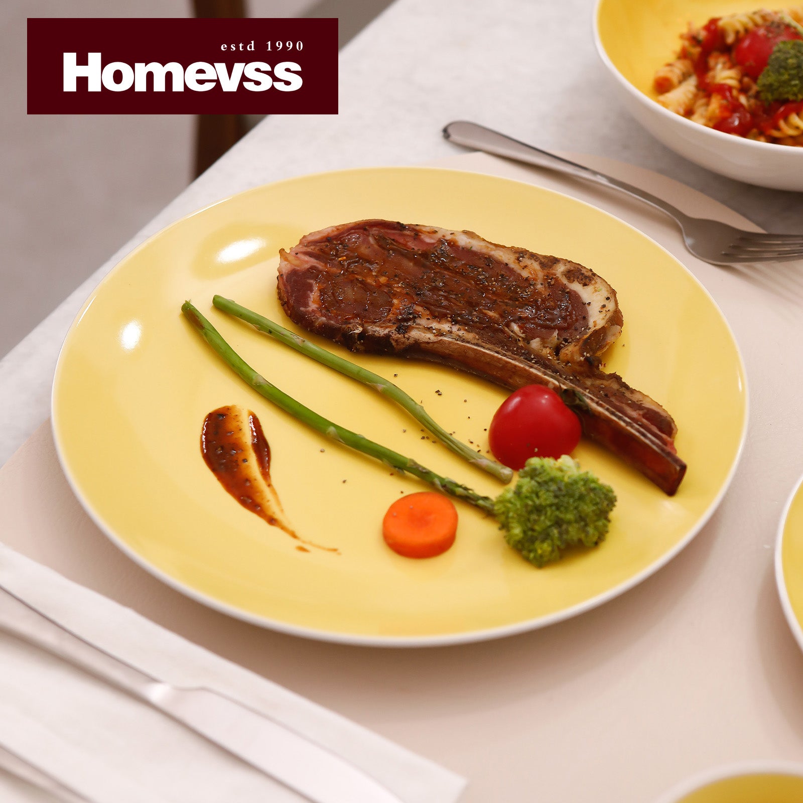 Stoneware Coupe Shape Dinnerware Set