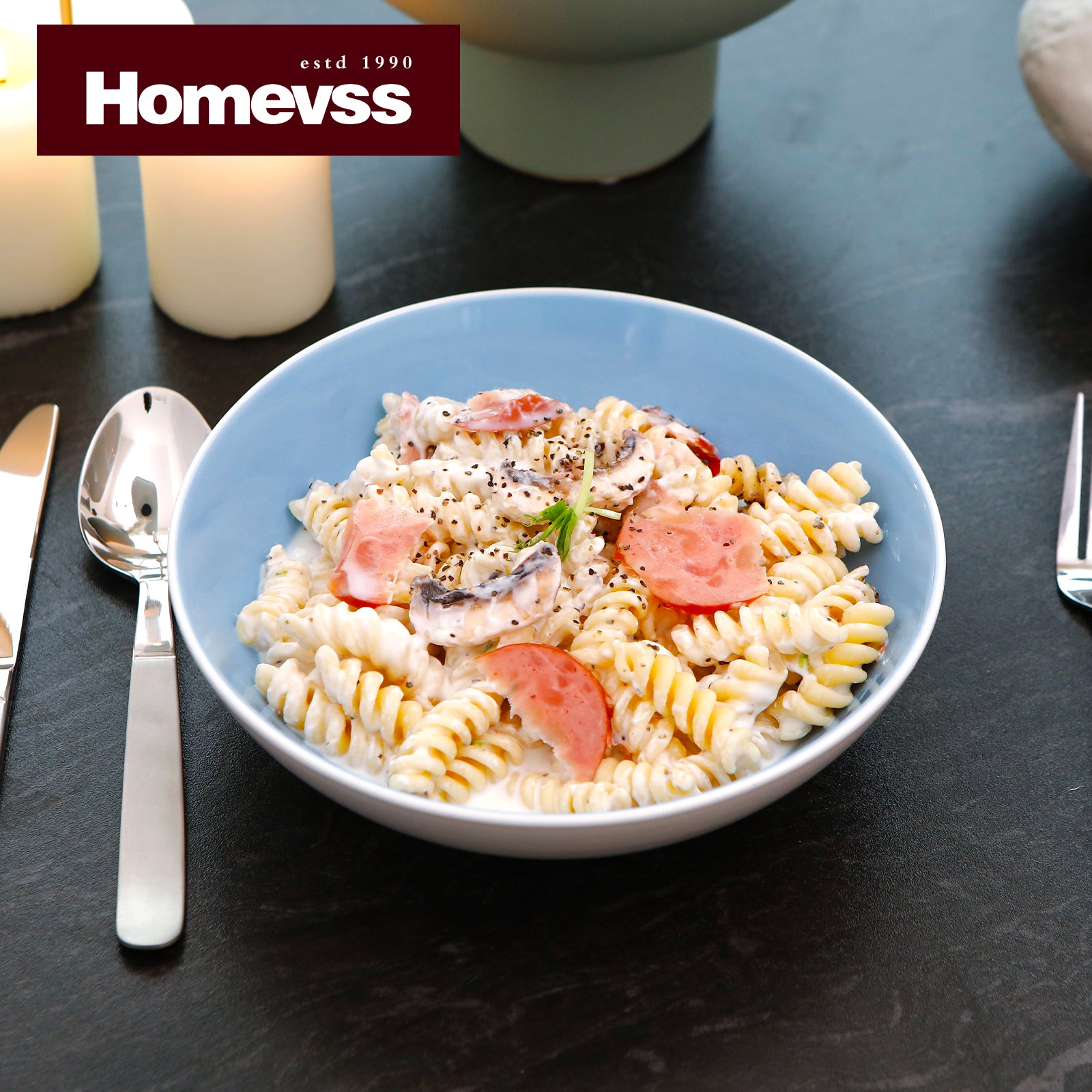 Stoneware Coupe Shape Dinnerware Set