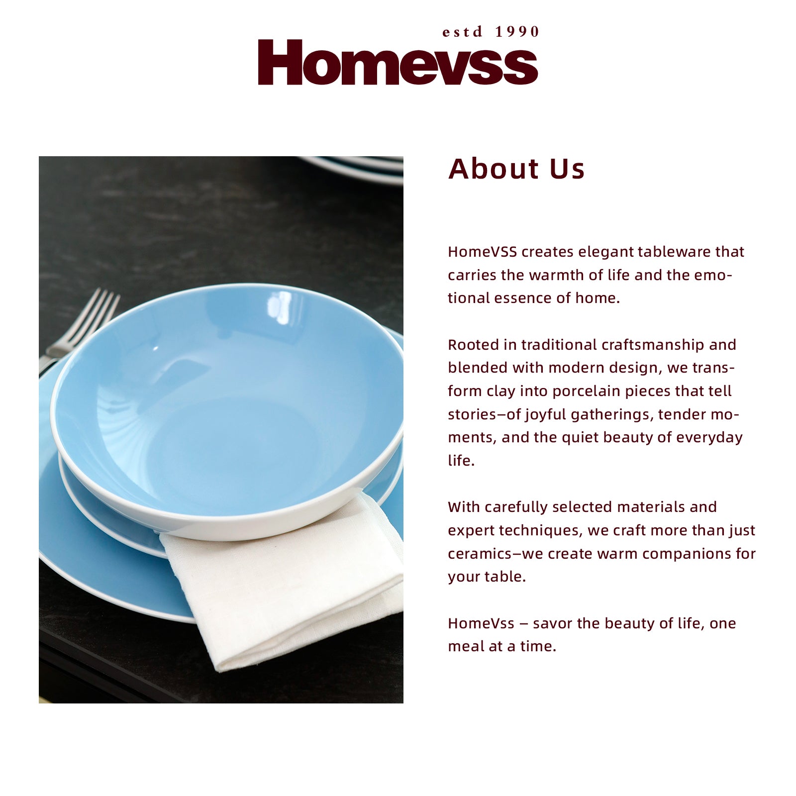 Stoneware Coupe Shape Dinnerware Set