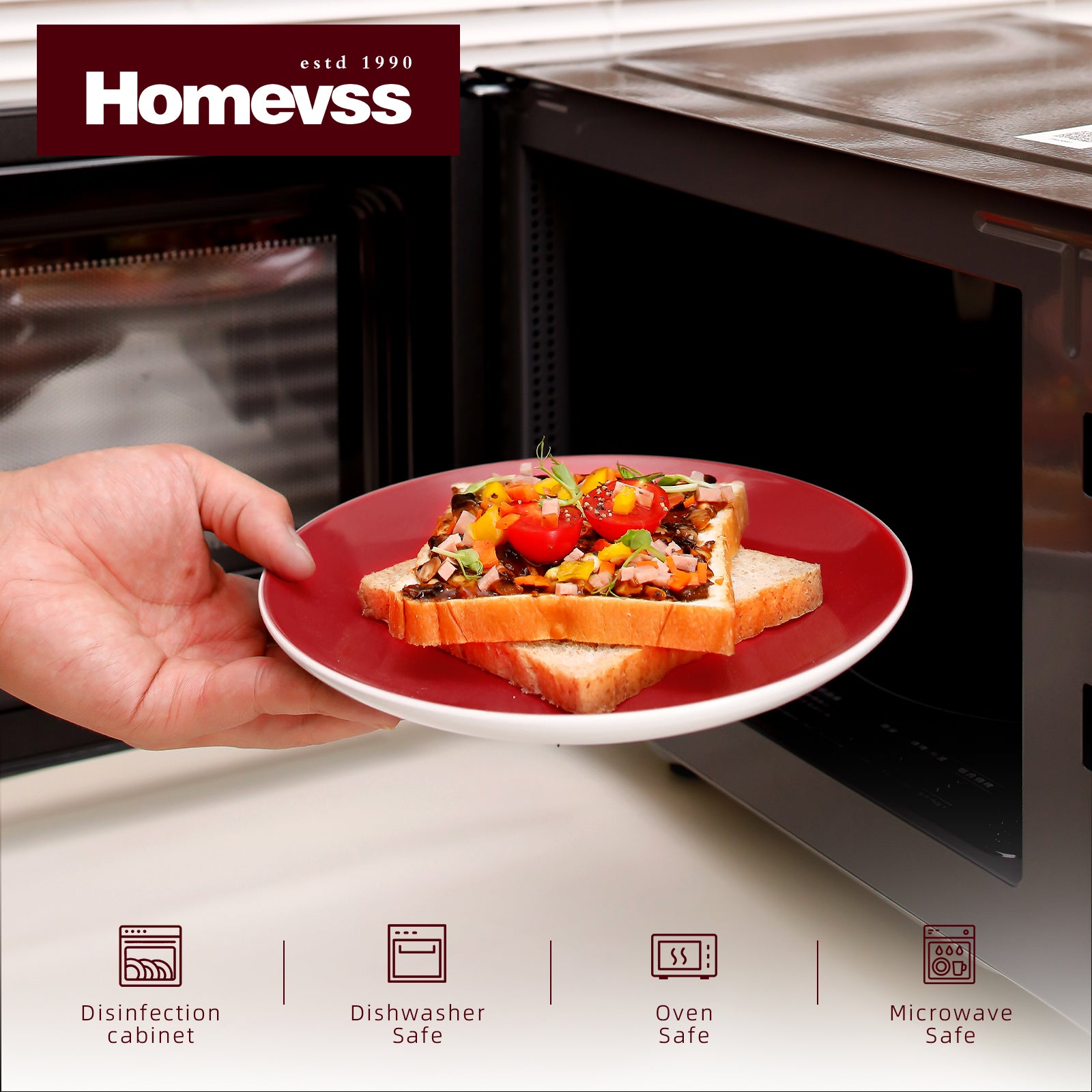 Stoneware Coupe Shape Dinnerware Set