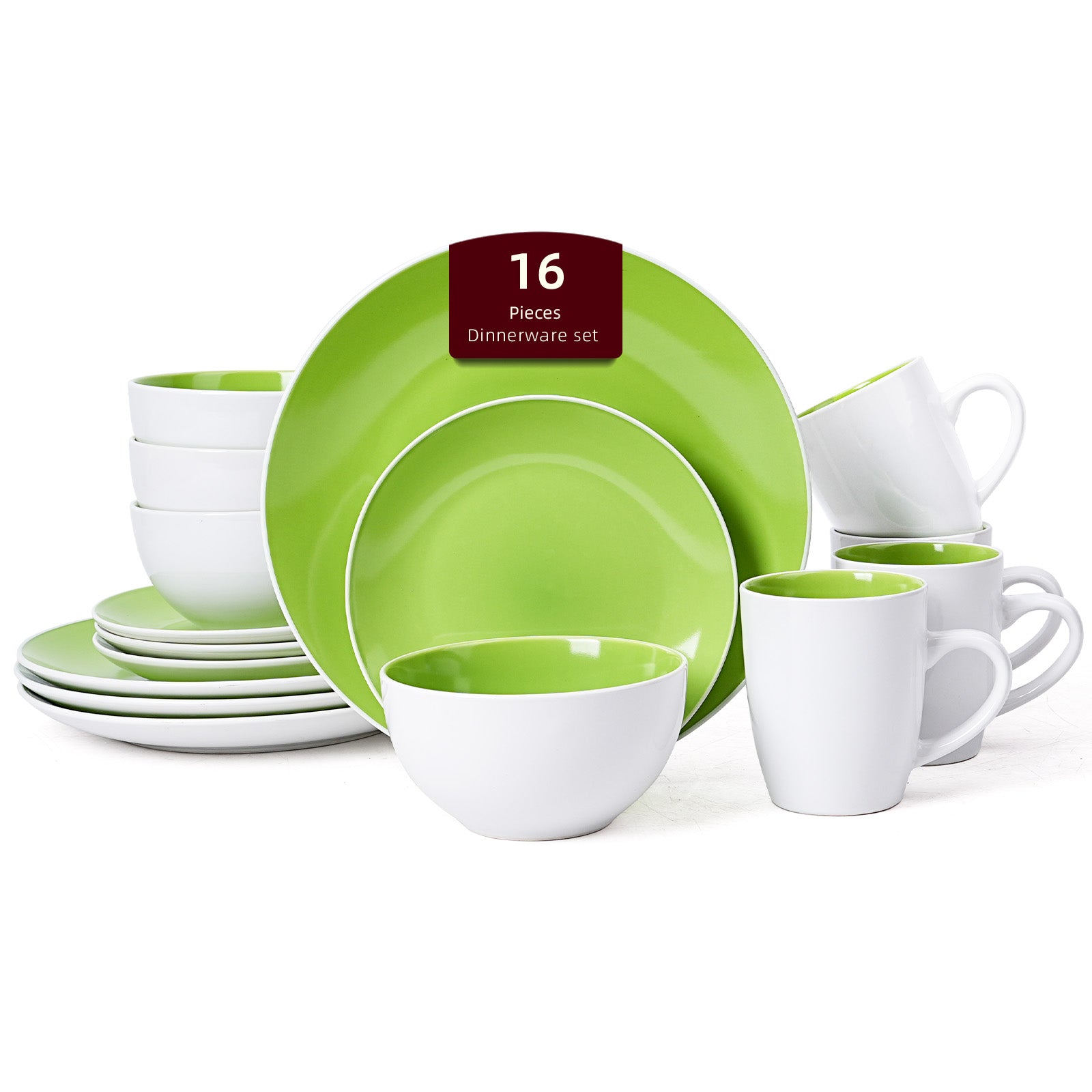 Color Trends Stoneware Dinnerware Set,HW