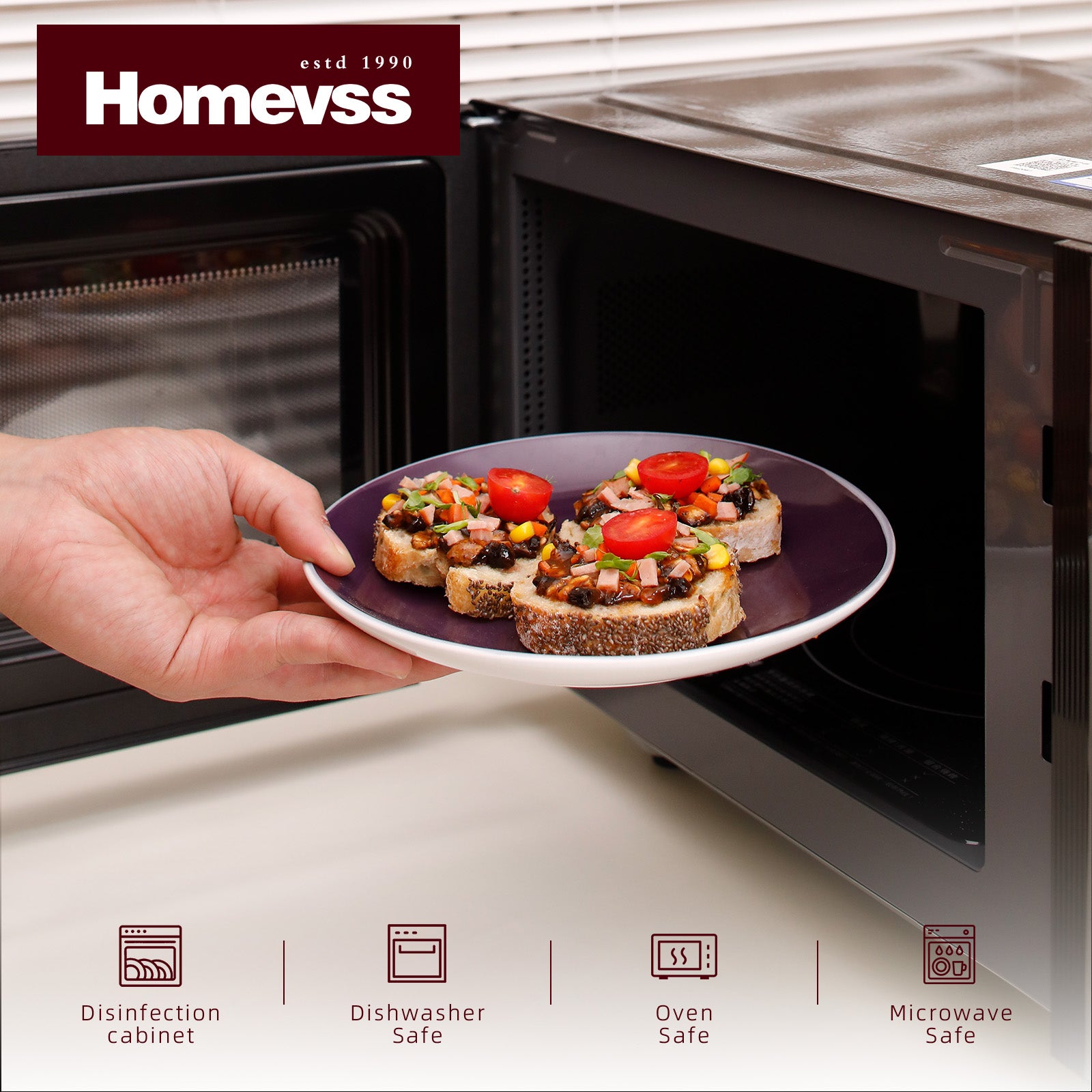 Stoneware Coupe Shape Dinnerware Set