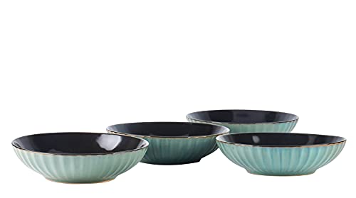 Osita Strip Stoneware Dinnerware Set