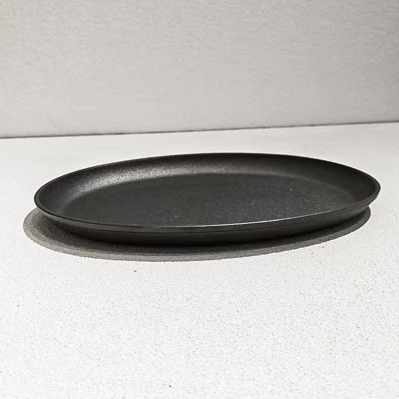 Pre-Seasoned Cast Iron Sizzler Oval