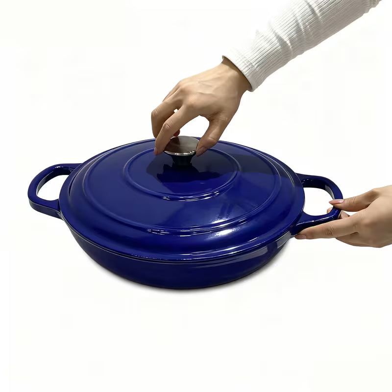 Enameled Cast Iron Brazier