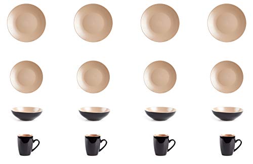 Colors Life Stoneware Dinnerware Set
