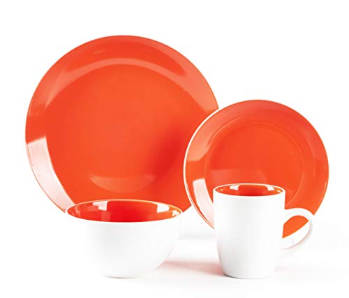 Stoneware Coupe Shape Dinnerware Set