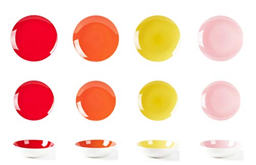 Color Trends Stoneware Dinnerware Set,HW