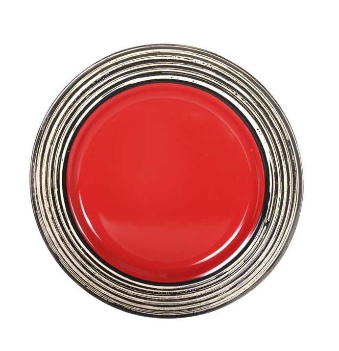 Stoneware Handcrafted Tree Bark Effected Glaze Dinnerware Set