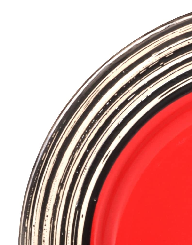 Stoneware Handcrafted Tree Bark Effected Glaze Dinnerware Set