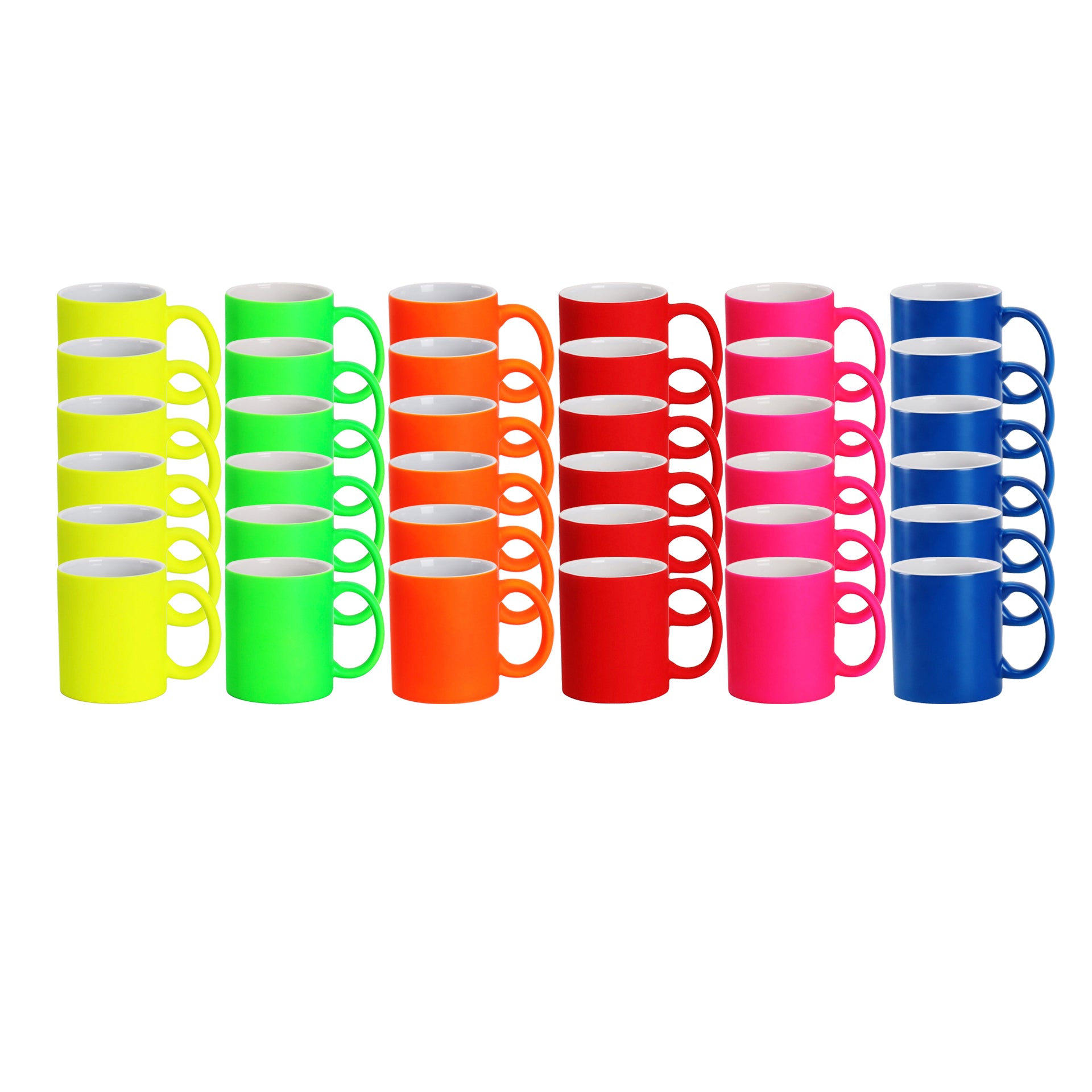 11oz Fluorescent Sublimation Mug Blanks