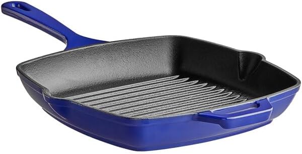 Enameled Cast Iron Skillet Square