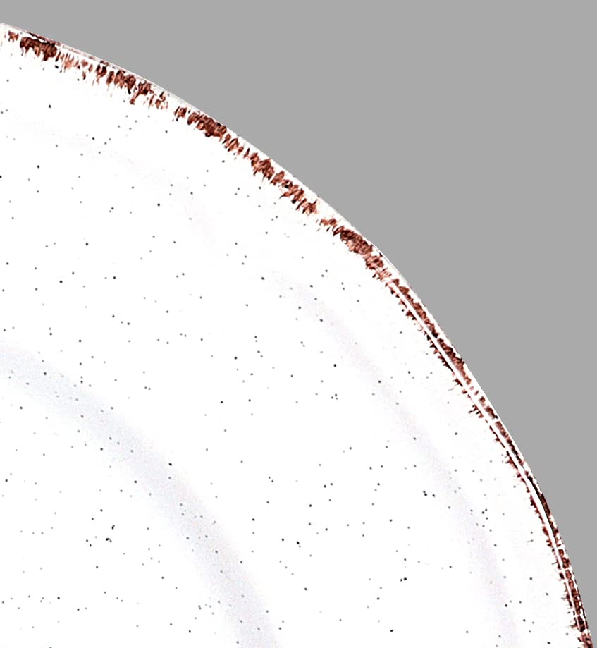 French Countryside Speckled Stoneware Dinnerware Set