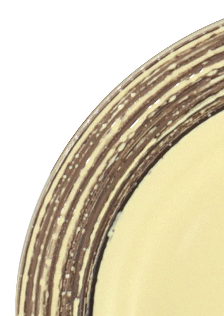 Stoneware Handcrafted Tree Bark Effected Glaze Dinnerware Set