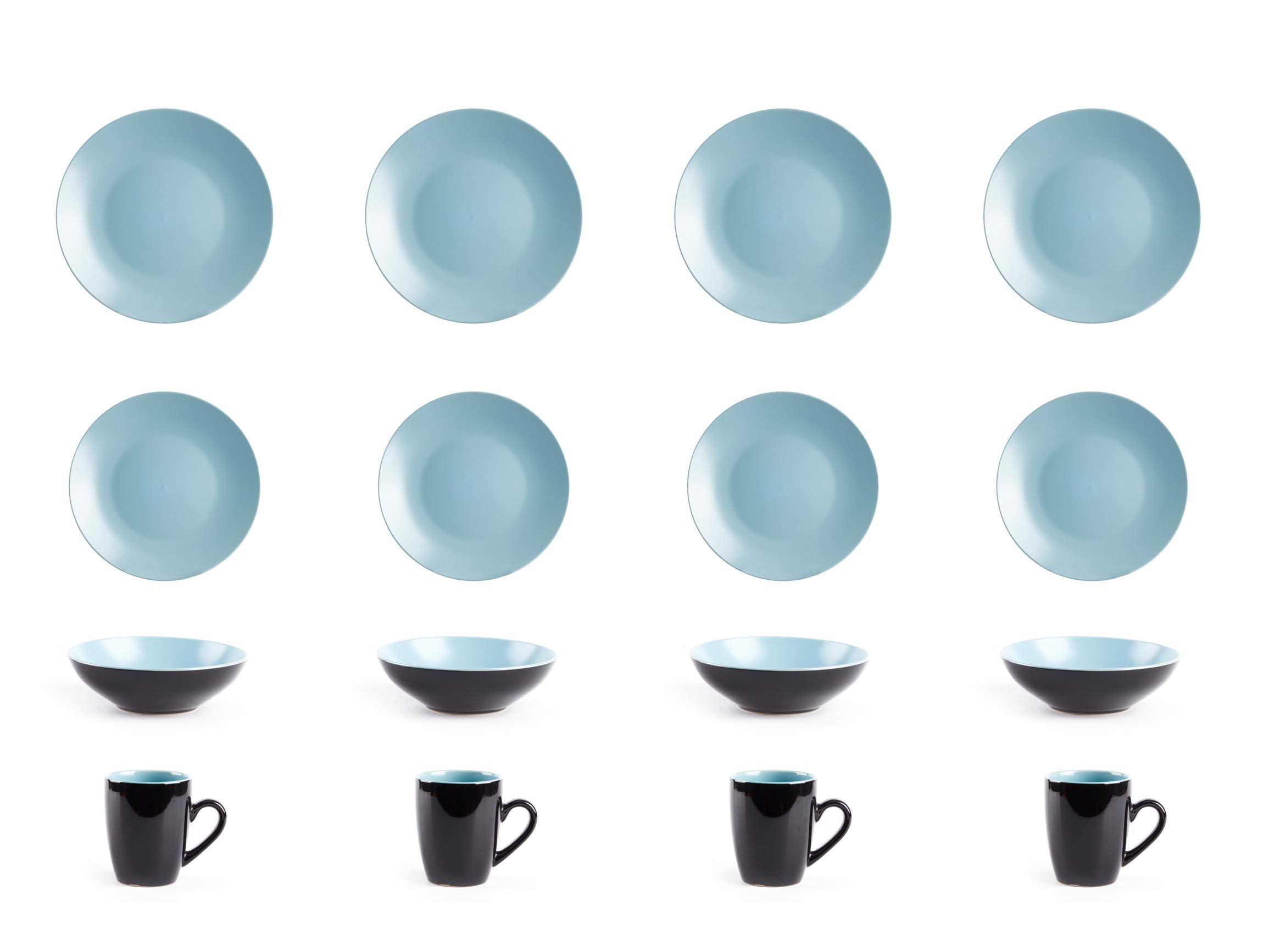 Colors Life Stoneware Dinnerware Set
