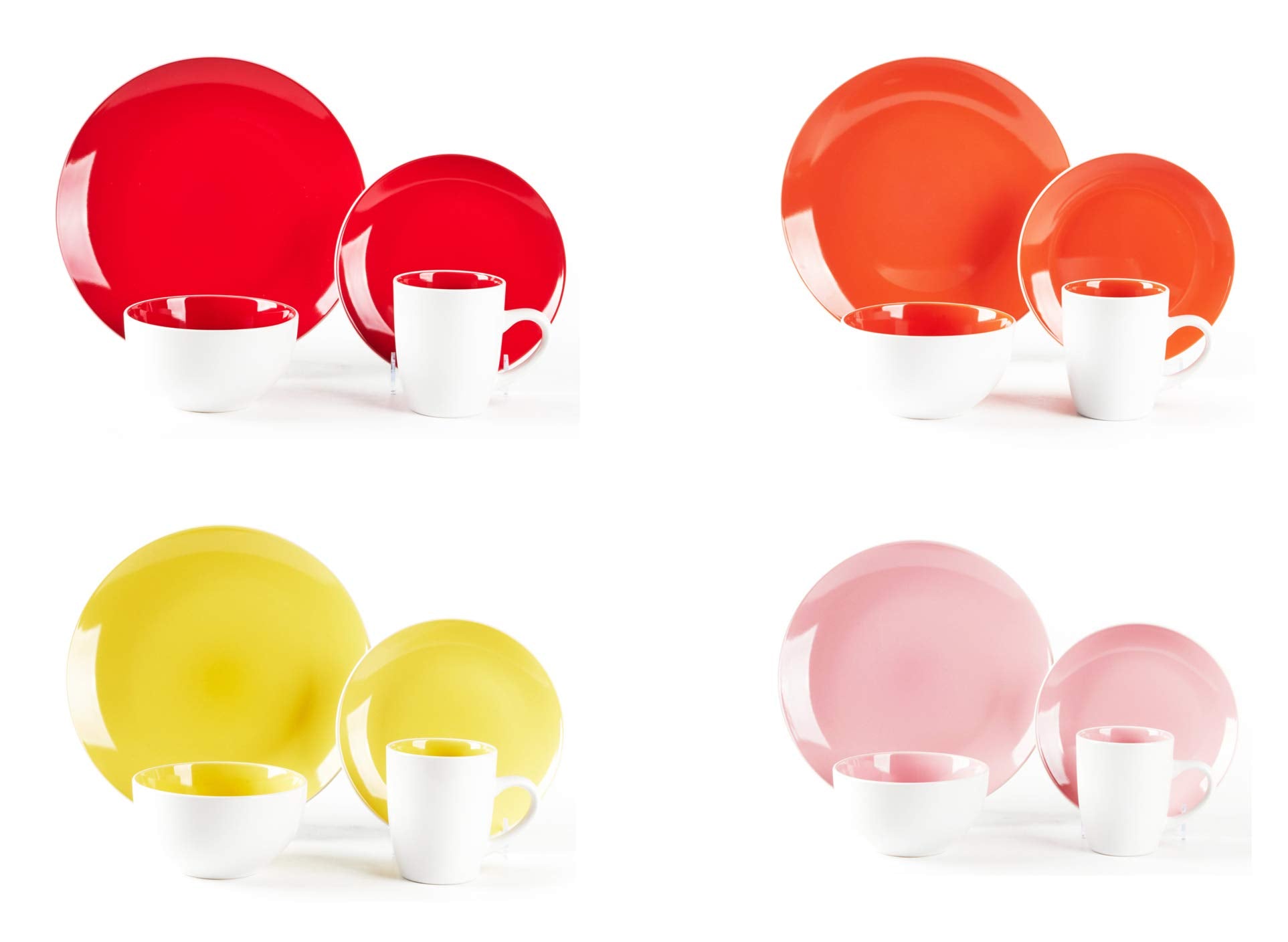 Color Trends Stoneware Dinnerware Set,HW