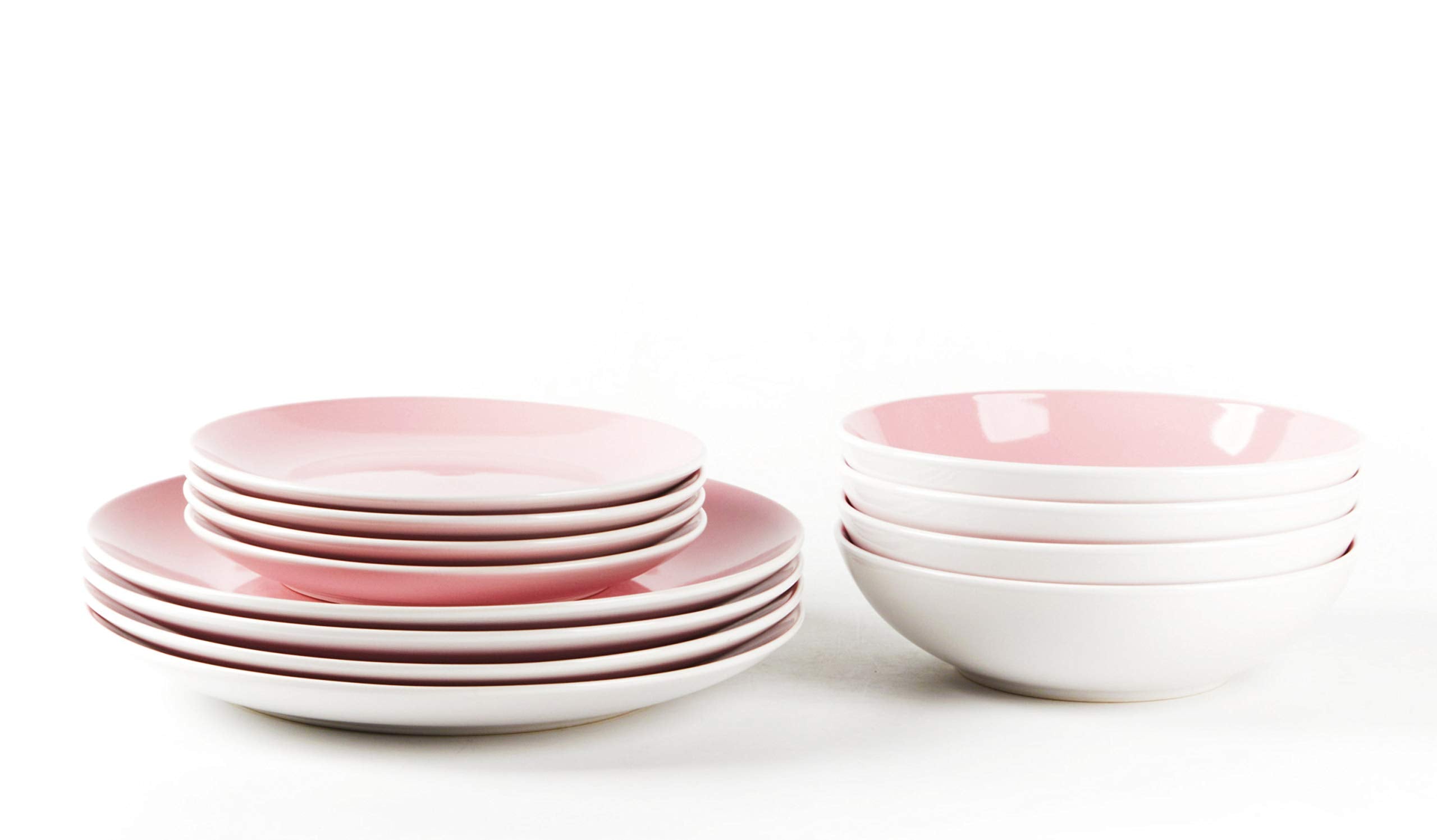 Stoneware Coupe Shape Dinnerware Set