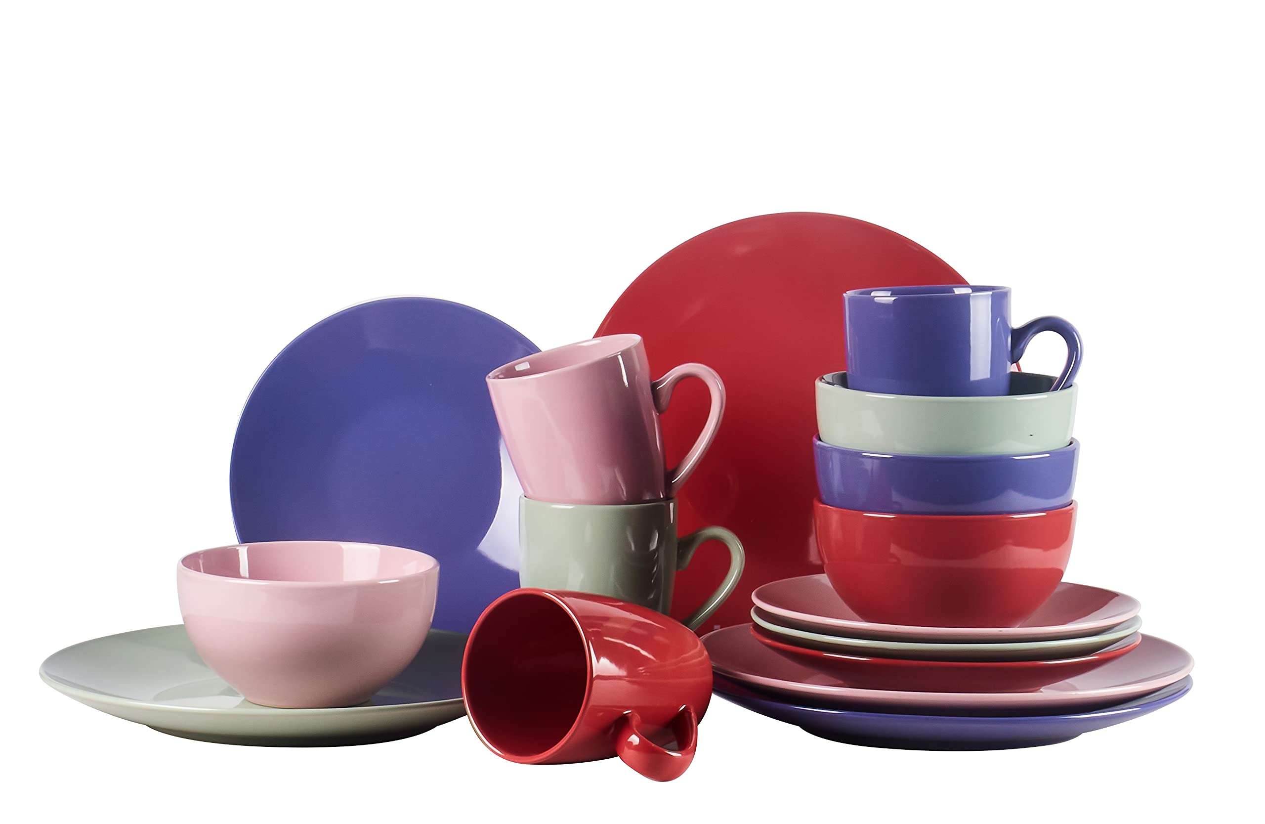 Color Wave Stoneware Dinnerware Set