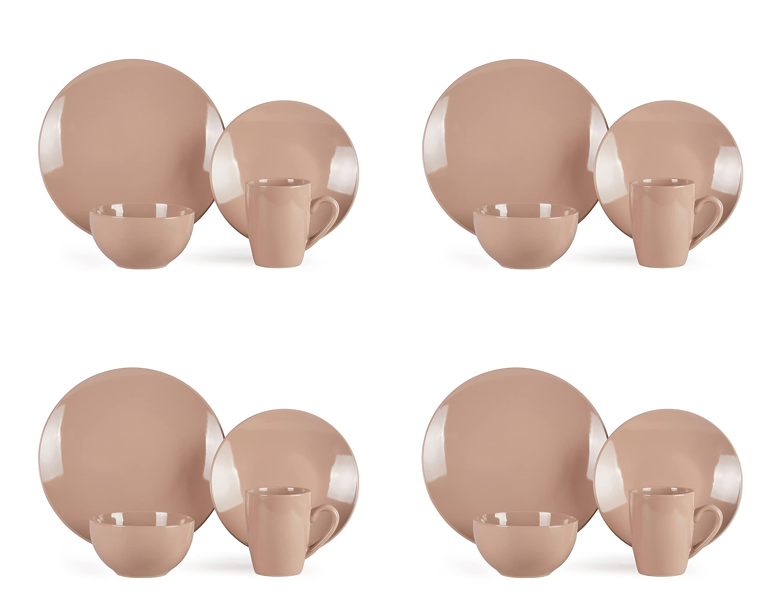 Color Wave Stoneware Dinnerware Set