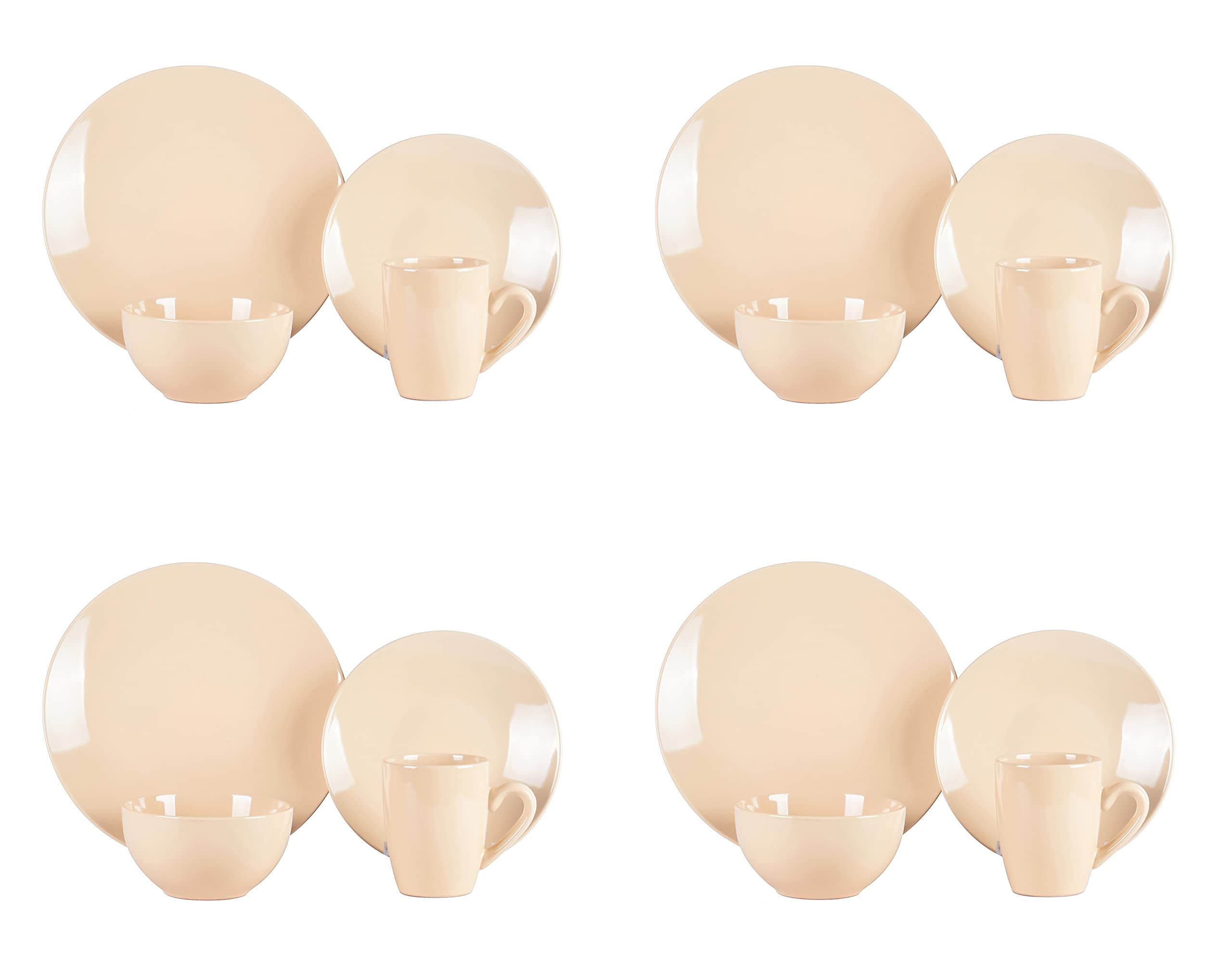 Color Wave Stoneware Dinnerware Set