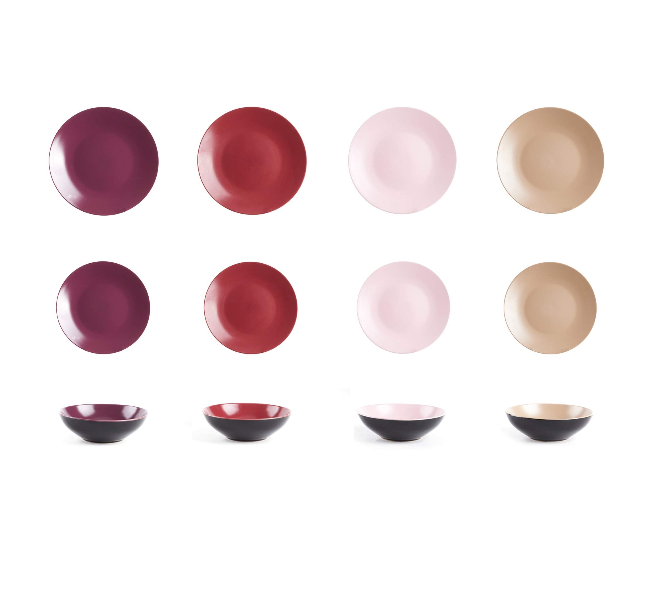 Colors Life Stoneware Dinnerware Set