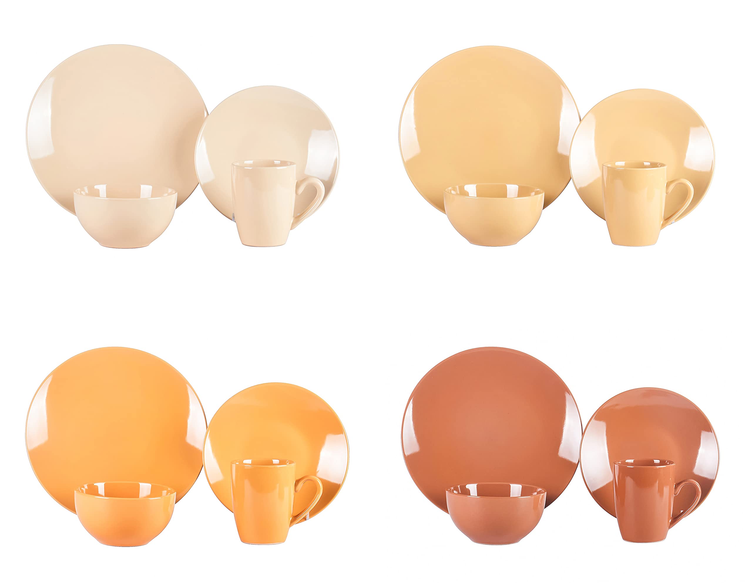 Color Wave Stoneware Dinnerware Set