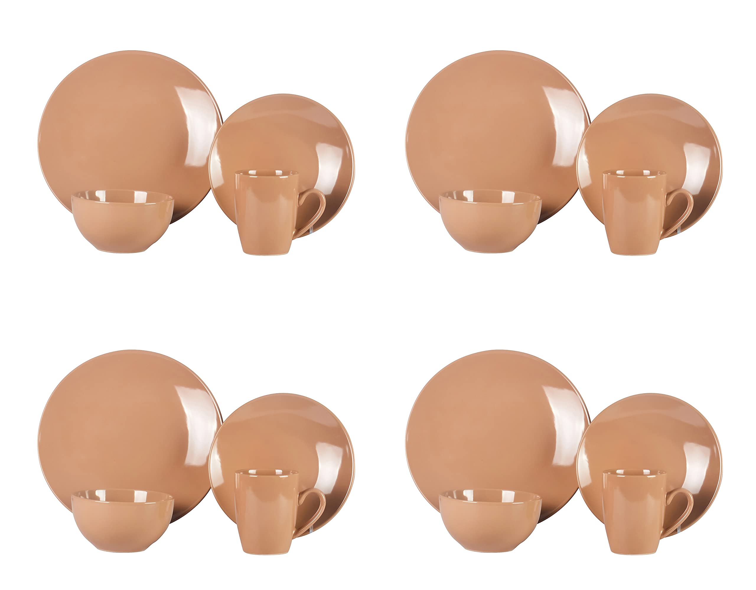 Color Wave Stoneware Dinnerware Set