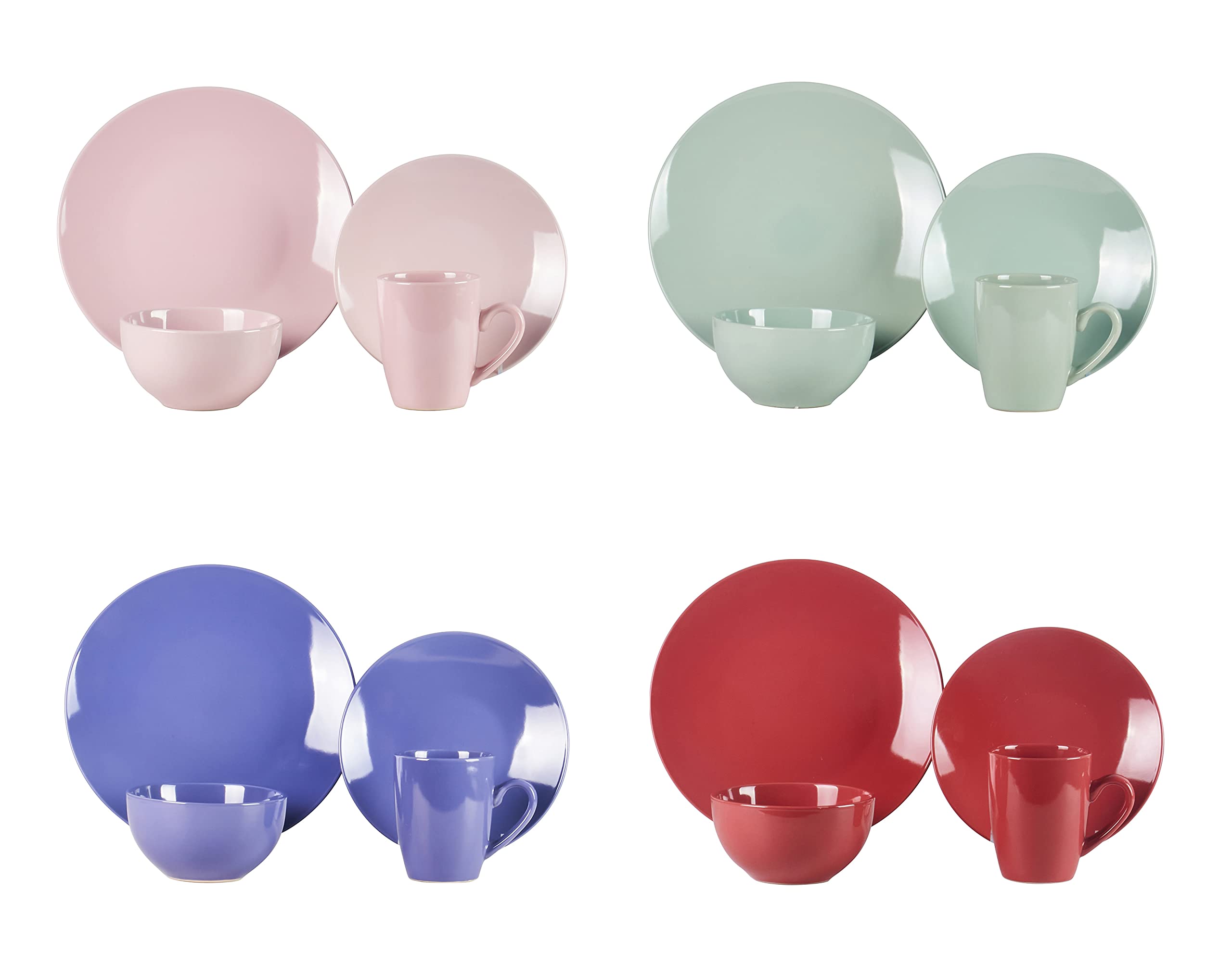 Color Wave Stoneware Dinnerware Set