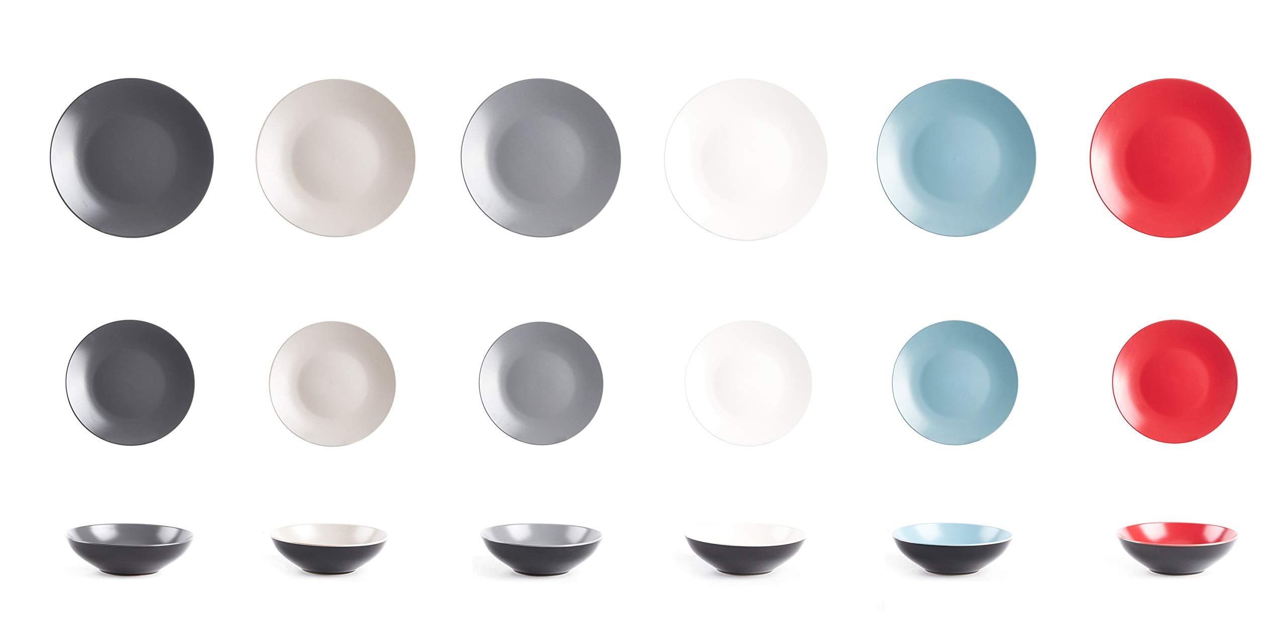Colors Life Stoneware Dinnerware Set
