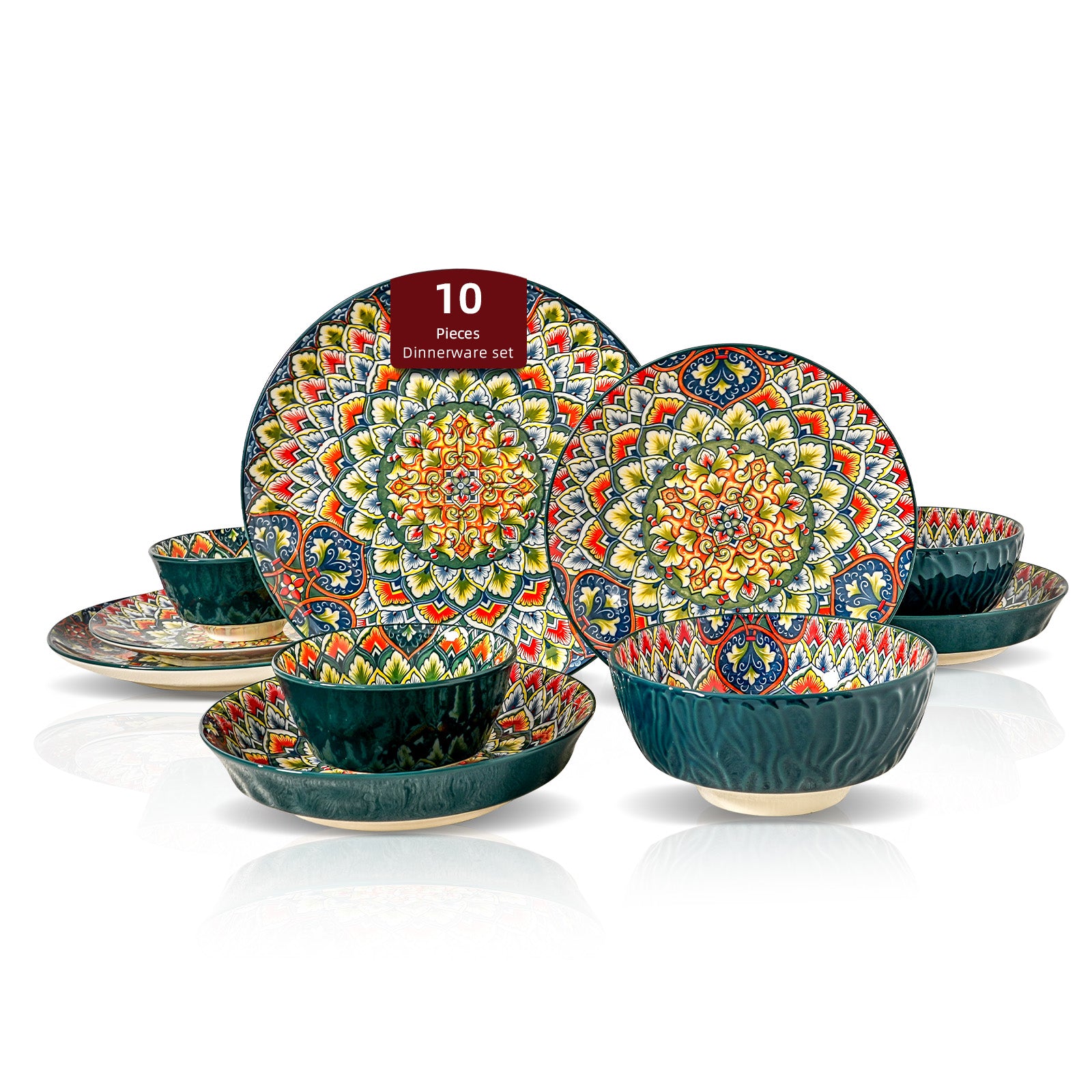 Bohemian Dinnerware Set