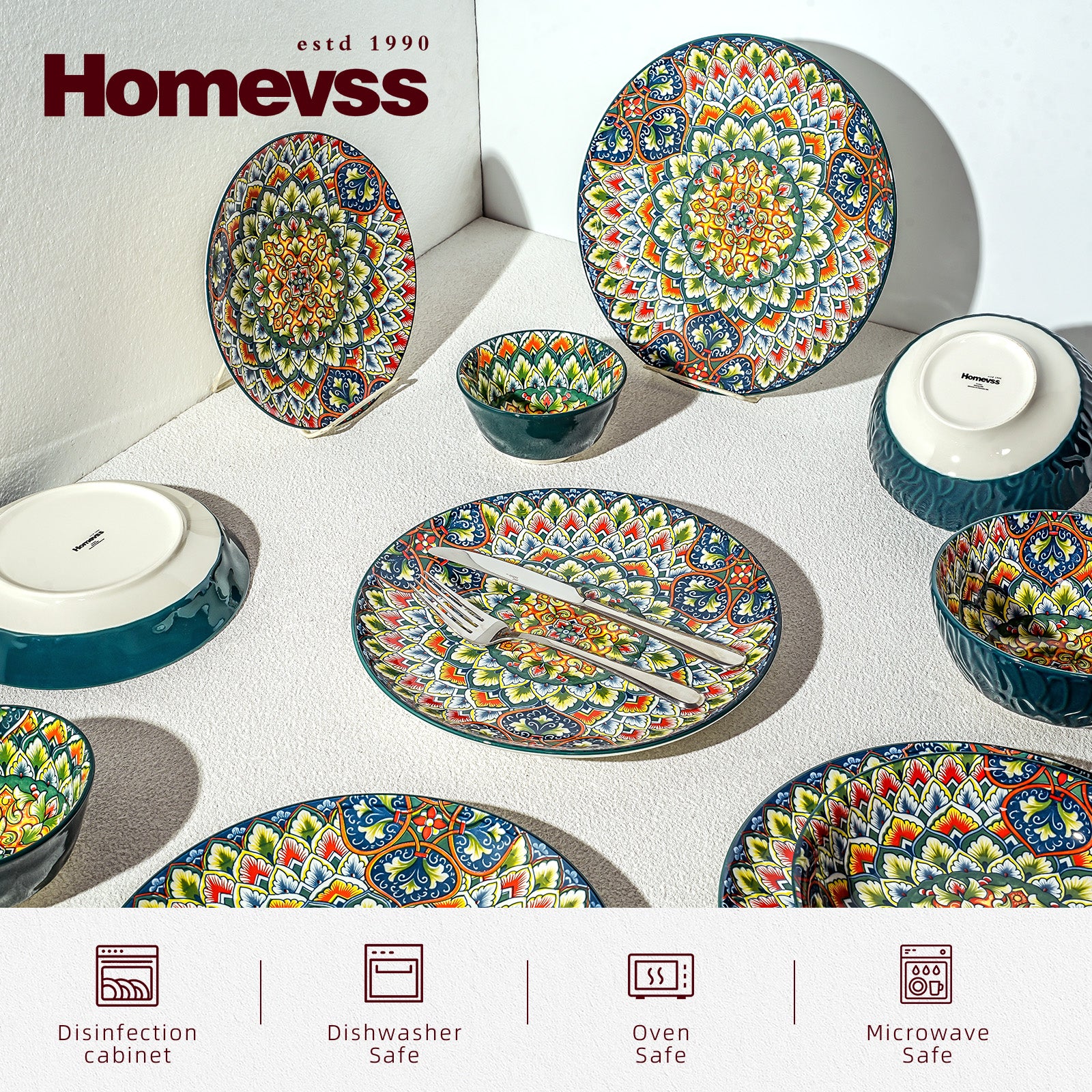 Bohemian Dinnerware Set