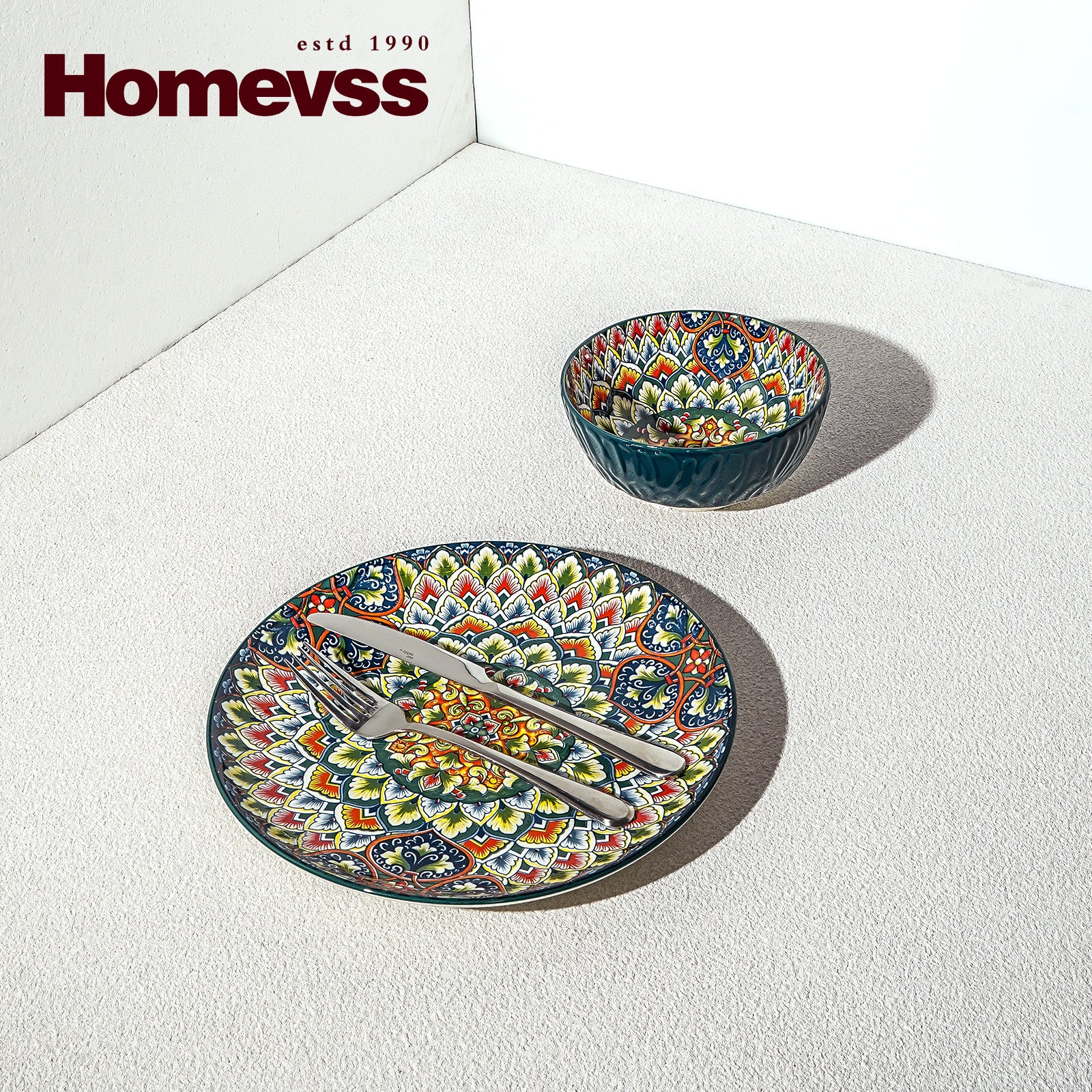 Bohemian Dinnerware Set