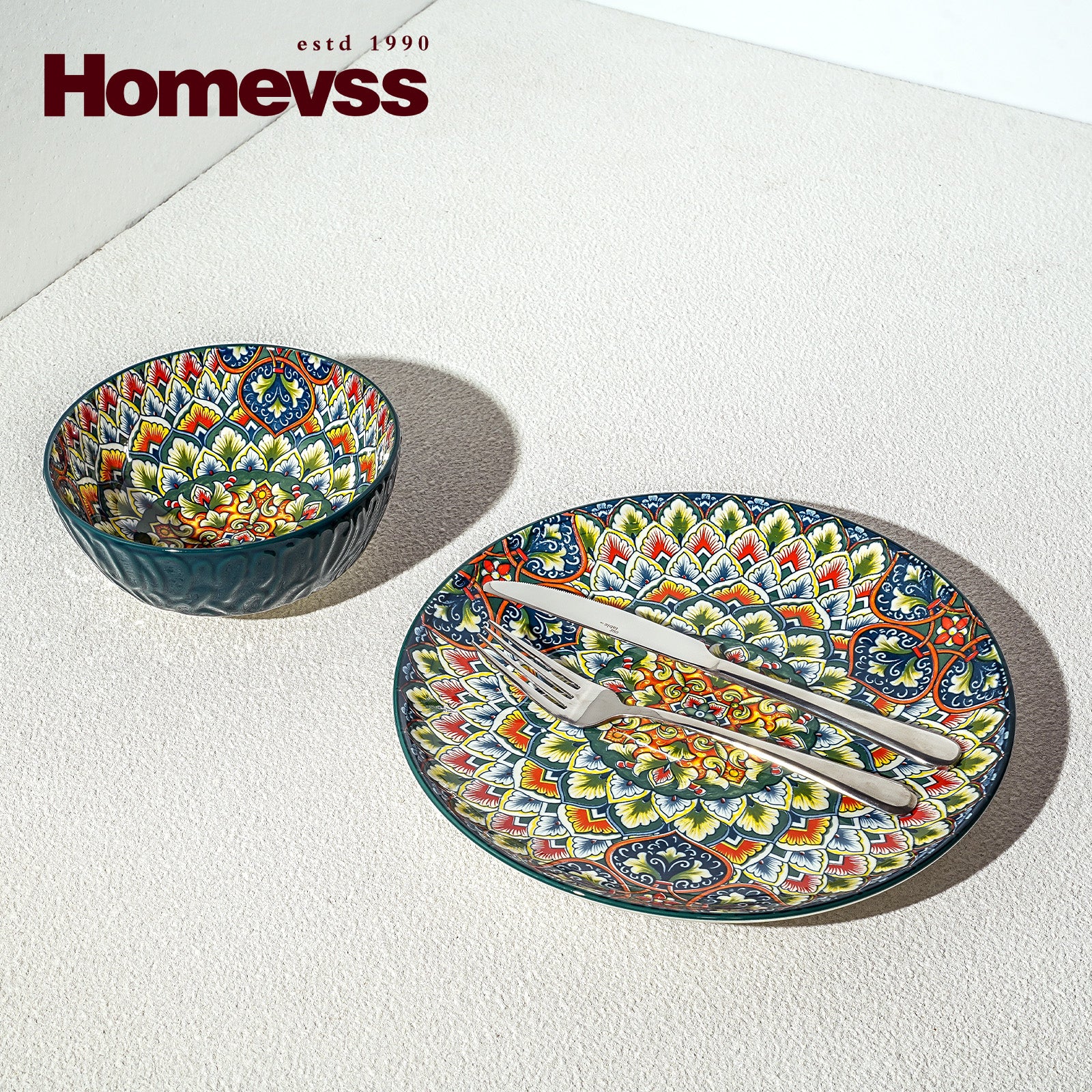 Bohemian Dinnerware Set