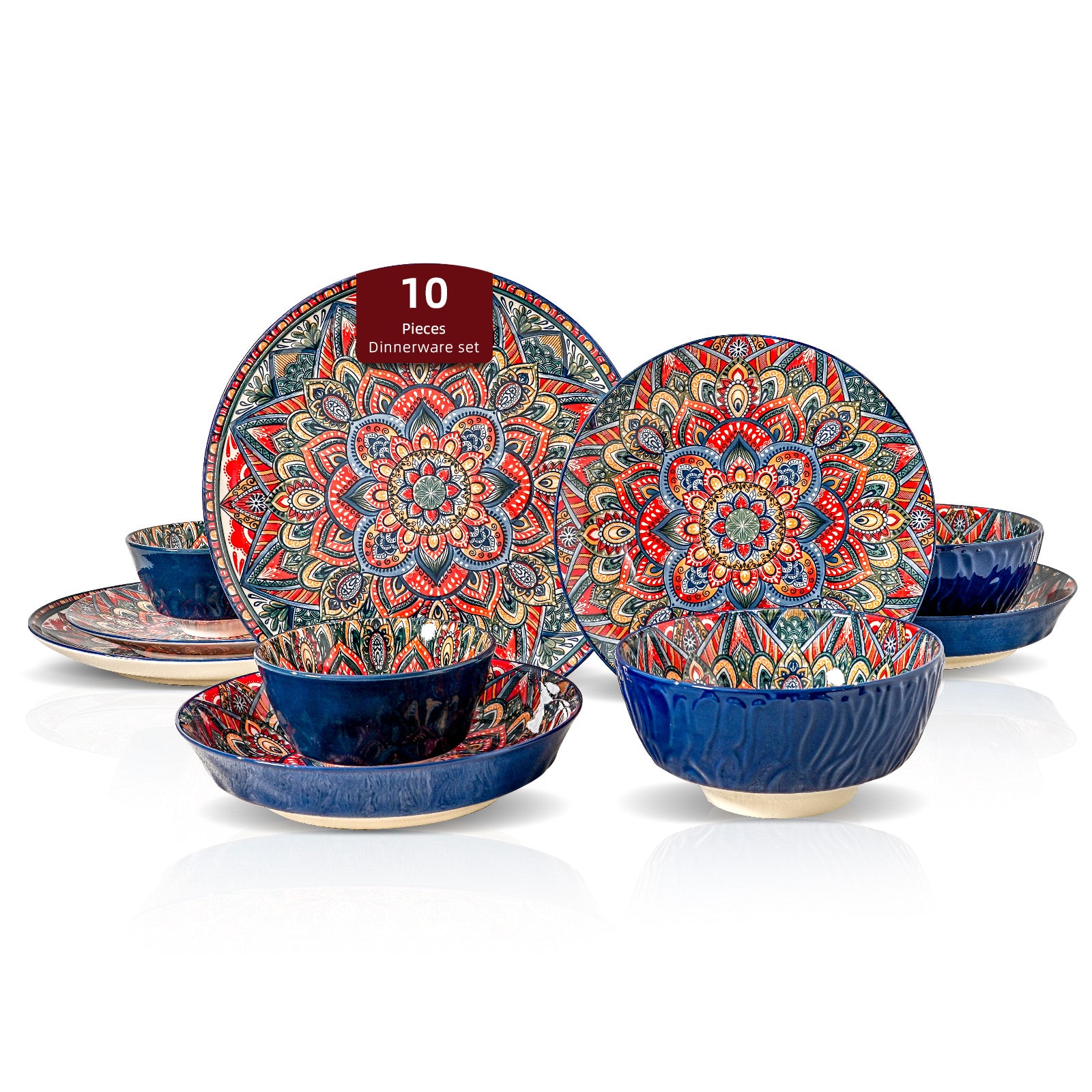 Bohemian Dinnerware Set