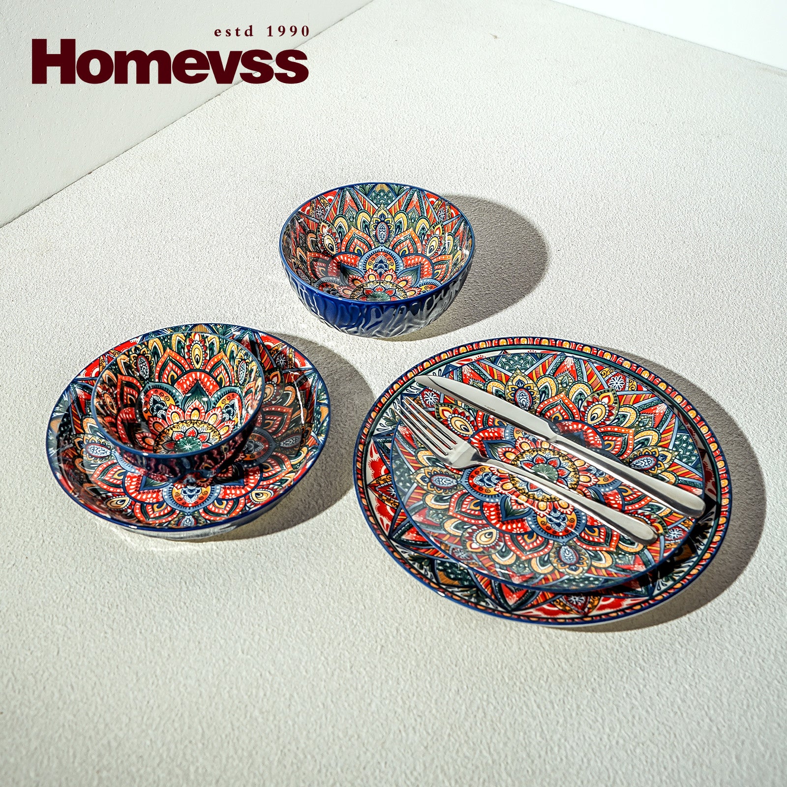 Bohemian Dinnerware Set
